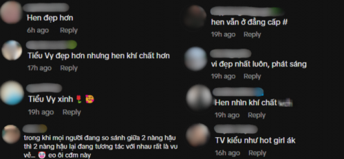 Tiểu Vy tại sự kiện