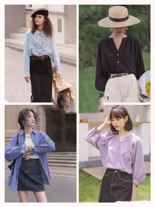Cách phối áo sơ mi mùa xuân