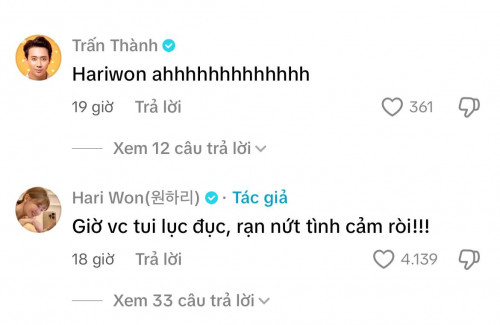 Khoảnh khắc cảm xúc của Hari Won
