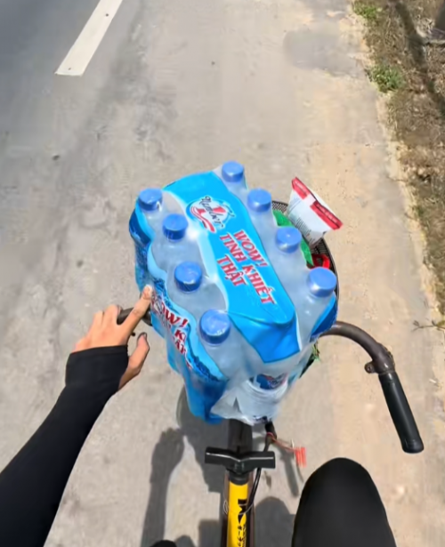 Phóng to giỏ xe của Quang Hà
