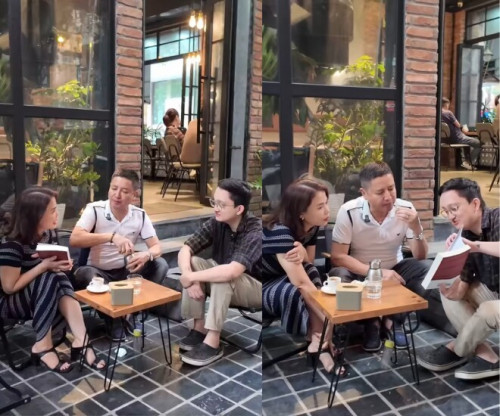 Cảnh xưng hô đặc biệt và mối quan hệ của con trai NSƯT Chí Trung với bạn gái
