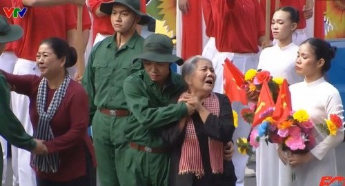 NSƯT Lê Thiện nói về hoạt cảnh ở Lễ diều binh 30/4