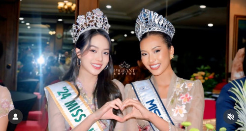 Thanh Thủy và các hoa hậu