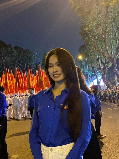 Minh Thông trong buổi lễ