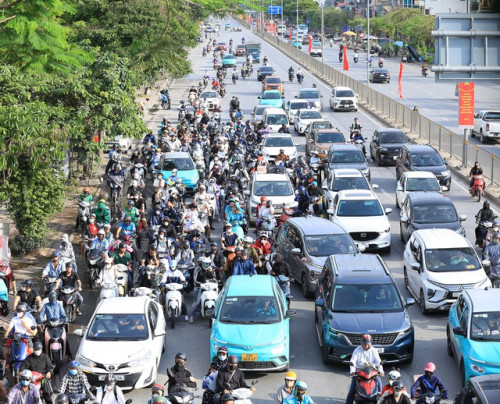Tình trạng ùn tắc giao thông
