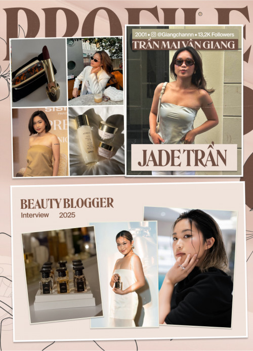 Jade Trần - Từ sinh viên Luật trở thành Guerlain Girl Việt Nam.