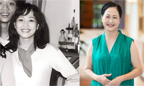Dù có tuổi nhưng nét đẹp của bà vẫn không bị lu mờ