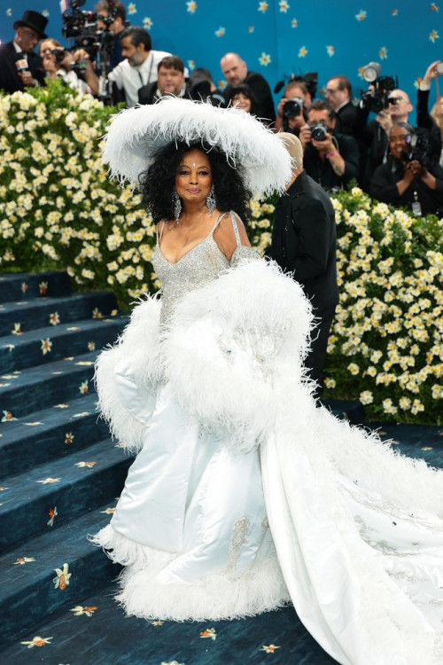Diana Ross tại Met Gala 2025