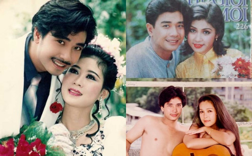 Lê Tuấn Anh và Việt Trinh.