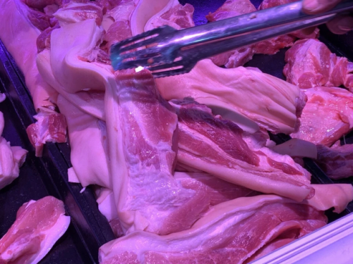 Thịt lợn không đảm bảo