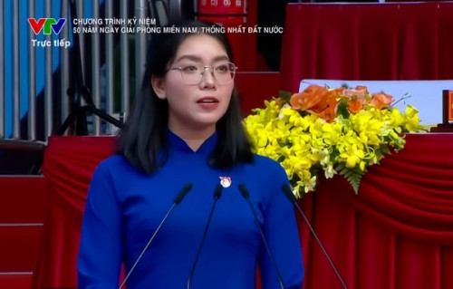 Huỳnh Mạnh Phương phát biểu tại sự kiện