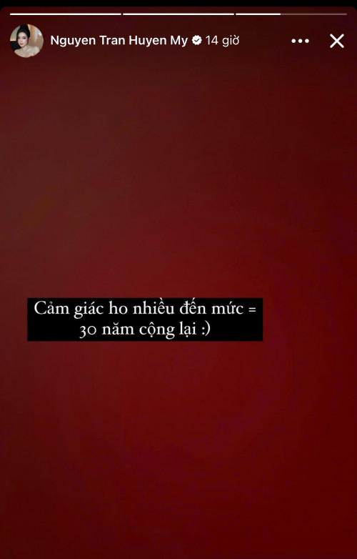 Á hậu Huyền My trong công việc.