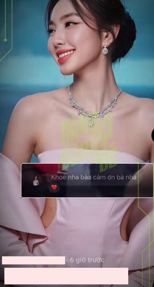 Tin nhắn của Hoa hậu Thuỷ Tiên