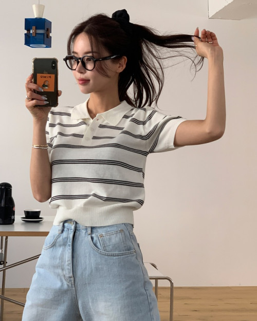 Áo len tăm phối cùng quần jeans- Ảnh 5.