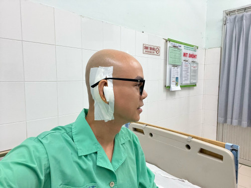 Phan Đinh Tùng vừa trải qua ca phẫu thuật