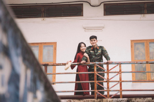 Trung tá Phạm Khắc Giang và gia đình