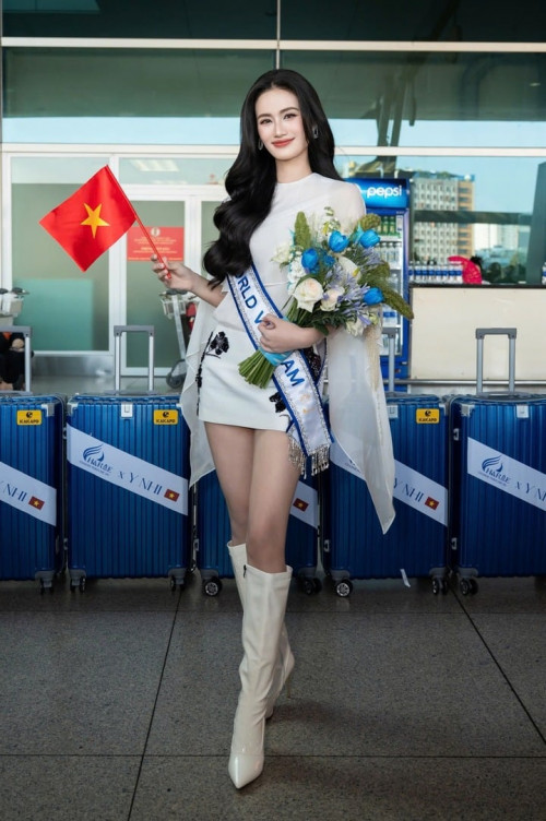 Hoa hậu Ý Nhi tại Miss World 2025
