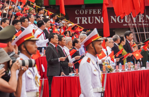 Ông Trần Lưu Quang phát biểu tại sự kiện