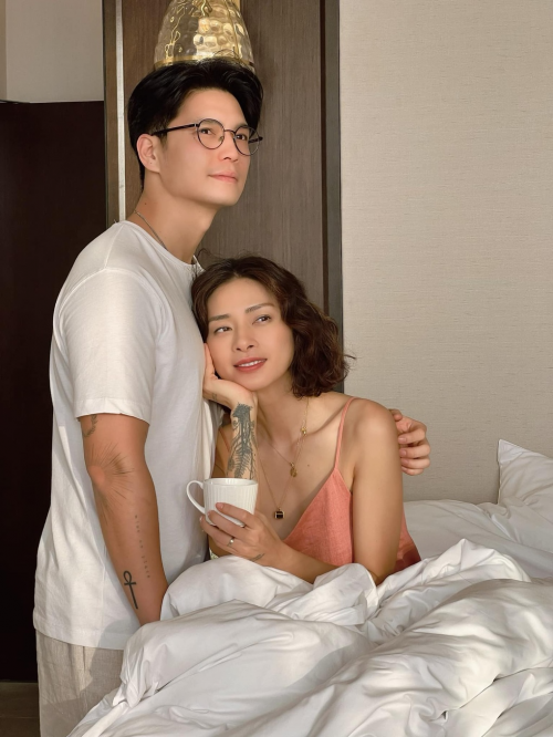 Ngô Thanh Vân và Huy Trần
