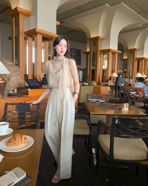 Quần ống rộng rất mát mẻ cho mùa hè.