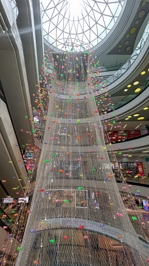 Cảnh quan tầm lưới tại Vạn Hạnh Mall