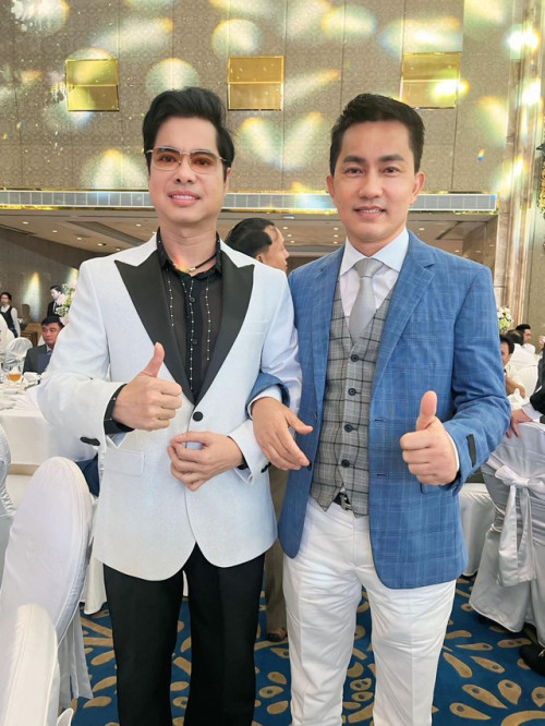 Danh ca Ngọc Sơn và doanh nhân Hồ Nhân