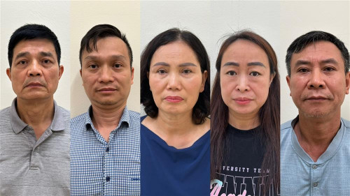 Các đối tượng trong vụ án.