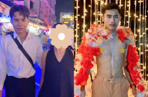 Diện mạo sau thẩm mỹ của Lai Thai khi không trang điểm.