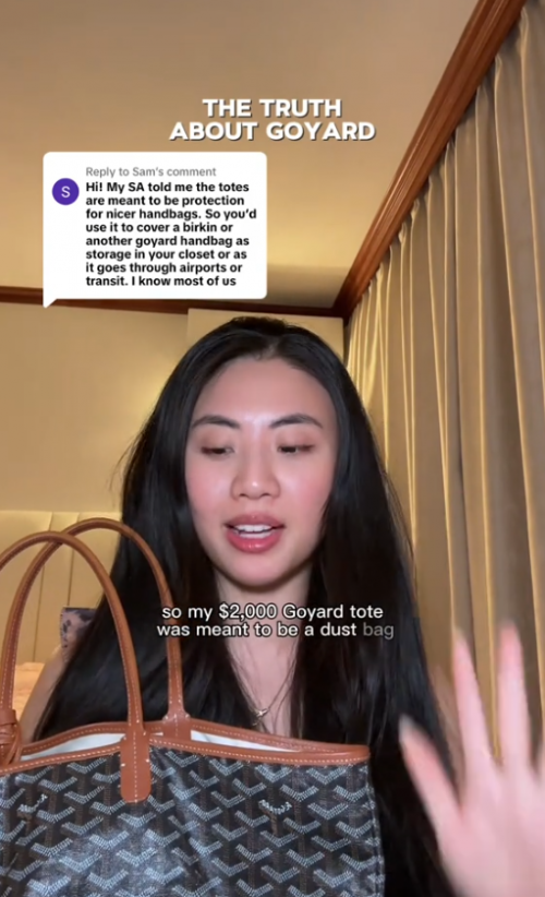 Drama túi Goyard 50 triệu bị cháy màu có cái kết
