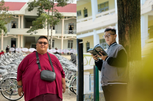 Trọng Nhân hành trình bye béo
