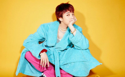 G-Dragon chuẩn bị cho buổi biểu diễn tại Hà Nội.