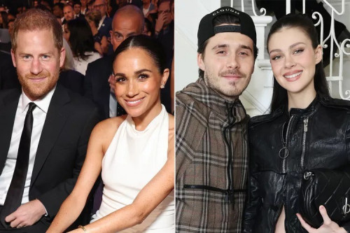 Cuộc gặp mặt giữa gia đình Beckham và Harry - Meghan