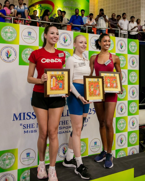 Đại diện Estonia giành chiến thắng phần thi Người đẹp thể thao, vào tháng top 10 của khu vực châu Âu.