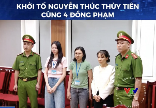 NGÀNG: Hoa hậu Thủy Tiên chính thức bị khởi tố - Ảnh 1.