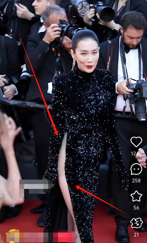 Phạm Băng Băng trên thảm đỏ Cannes.