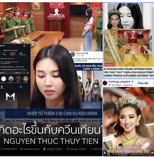 Truyền thông quốc tế chấn động vì Hoa hậu Thùy Tiên bị bắt- Ảnh 1.