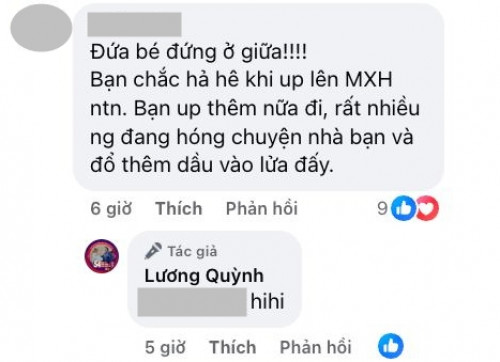Quỳnh Lương: Phản hồi về việc bị chỉ trích.