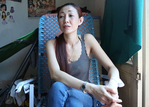 Ca sĩ Hà My.