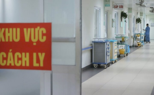 Bệnh viện kích hoạt khu cách ly.