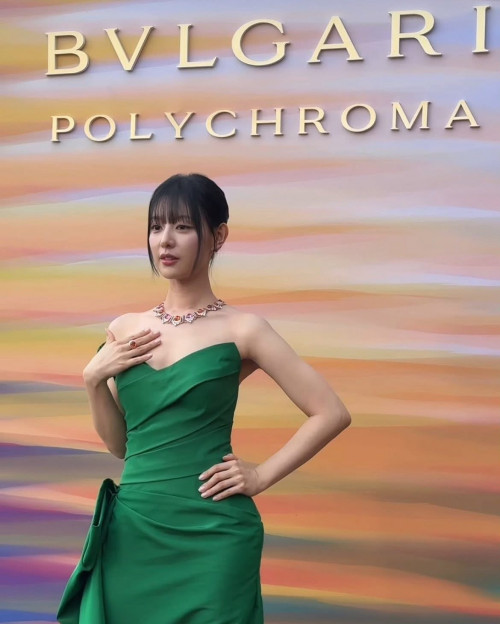 Kim Ji Won tại sự kiện BVLGARI