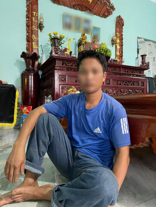 Ông Quân khi nghe tin dữ