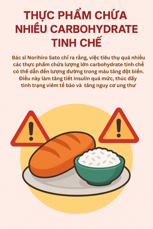 3 loại bữa sáng độc hại