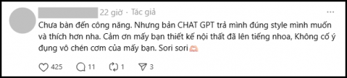 Chủ nhà lên tiếng vụ dùng ChatGPT thiết kế lại căn hộ
