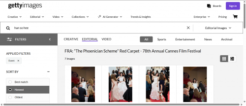 Han So Hee tại Cannes