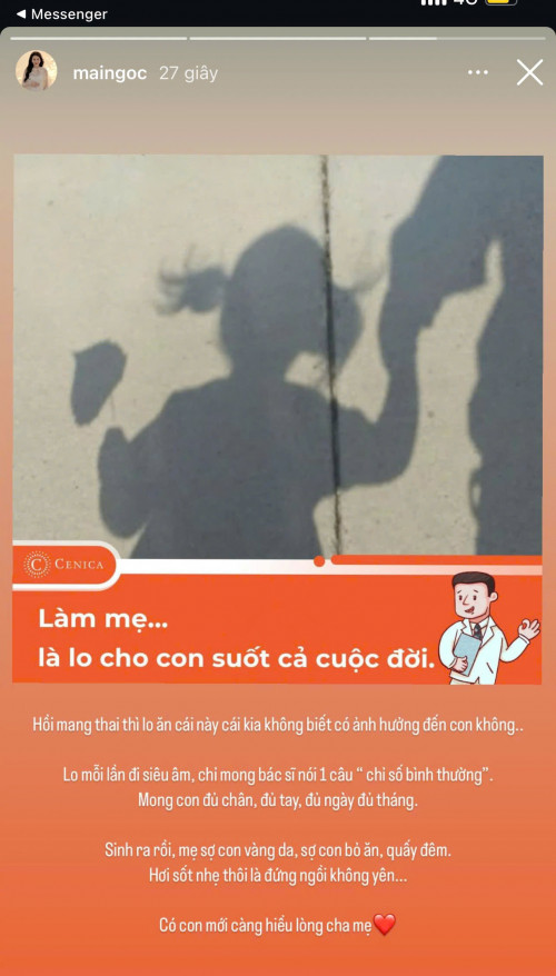 Nỗi lo sợ của MC Mai Ngọc - Ảnh 1.