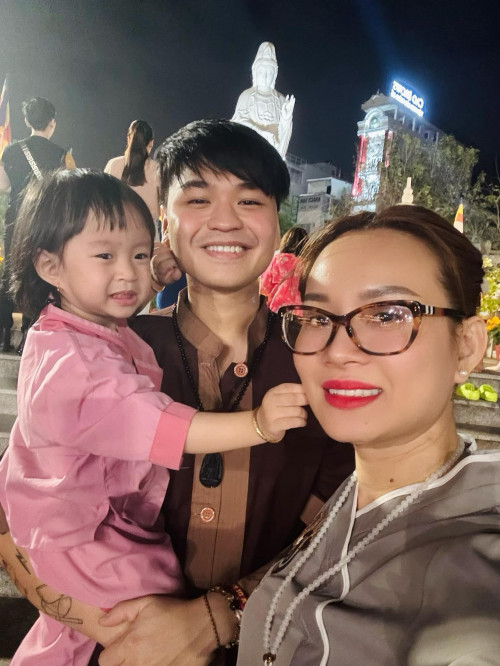 Duy Phước và những khoảnh khắc bên gia đình