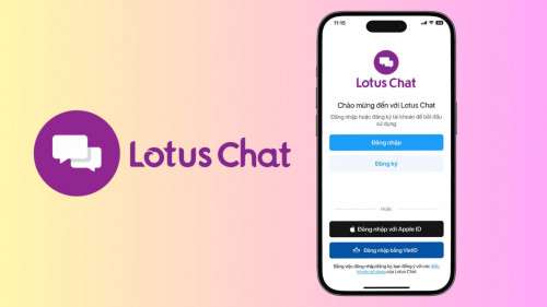 Lotus Chat, ứng dụng nhắn tin "hàng Việt Nam chất lượng cao"