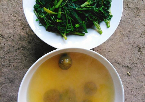 Rau muống - nguồn dinh dưỡng cho làn da