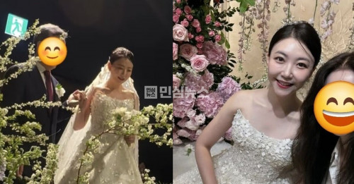 Cặp đôi tổ chức hôn lễ hoành tráng tại một khách sạn 5 sao ở Gangnam