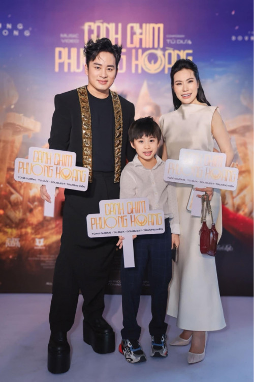 Tình cảm của Tùng Dương và con riêng của vợ.